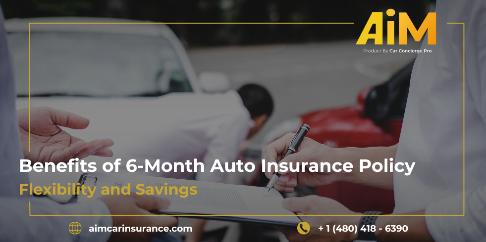 6 month auto insurance policy