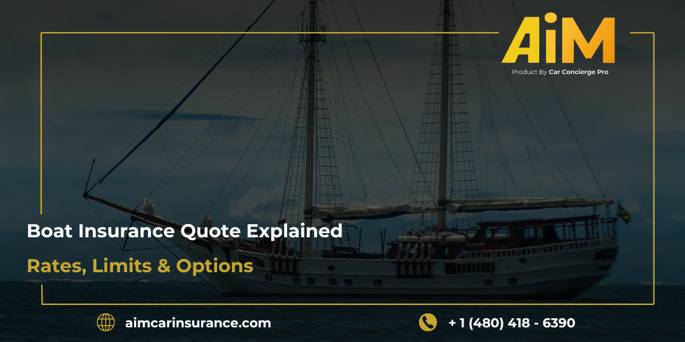Boat Insurance Quote Explained: Rates, Limits & Options